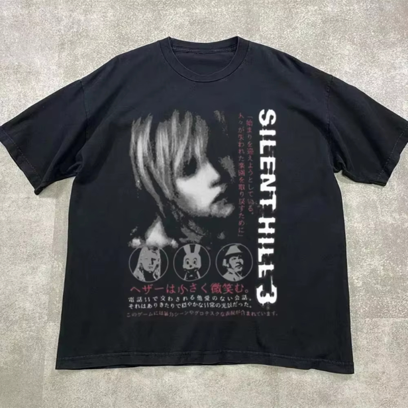 Summer Hill Clothing - 의류 티셔츠 여성용 여름 탑 Silent