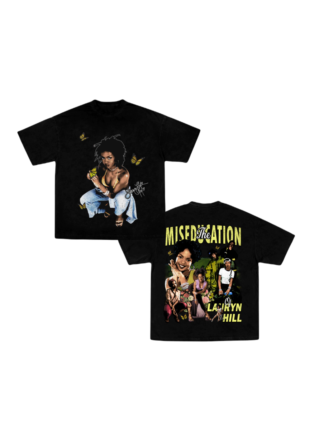 Summer Hill Clothing - 패션 가수 LAURYN HILL T 셔츠