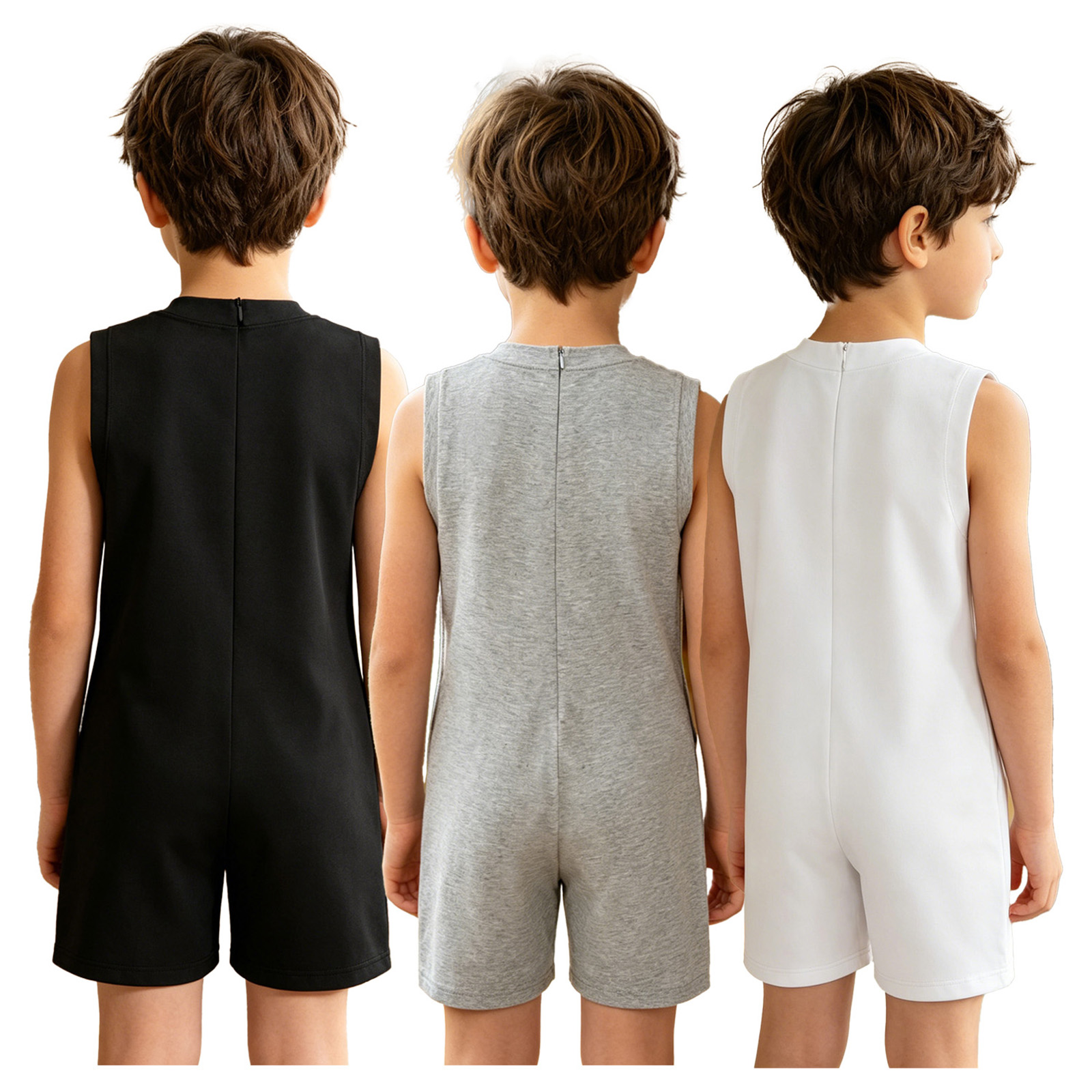 Summer Clothing Needs - 3pcs 어린이 소년 소녀 자폐증 적응형