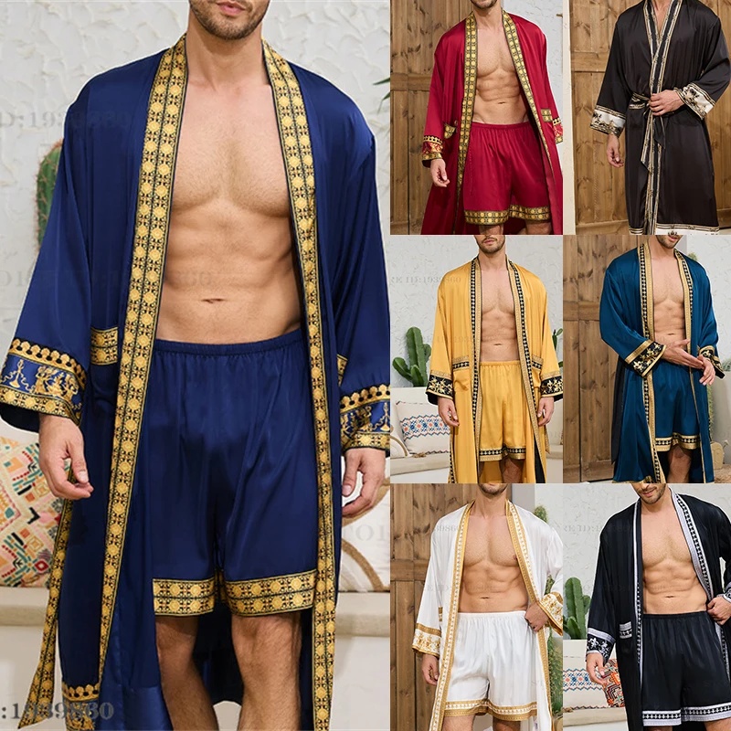 Summer Clothing Styles Men - 봄 여름 새로운 남성 잠옷 2PCS