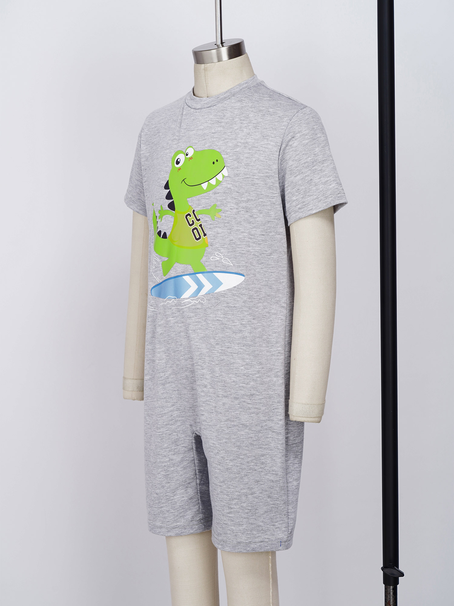 어린이 특수 필요 의류 어린이 점프슈트 반팔 공룡 프린 - Summer Clothing Needs 리뷰 및 가격