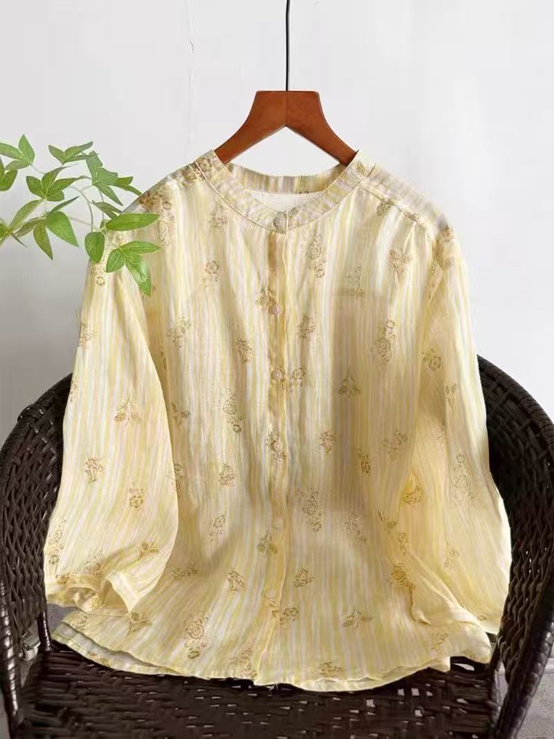 여성용 오리지널 럭셔리 브랜드 의류 100% 라미 린넨 - Summer Japanese Clothing 리뷰 및 가격