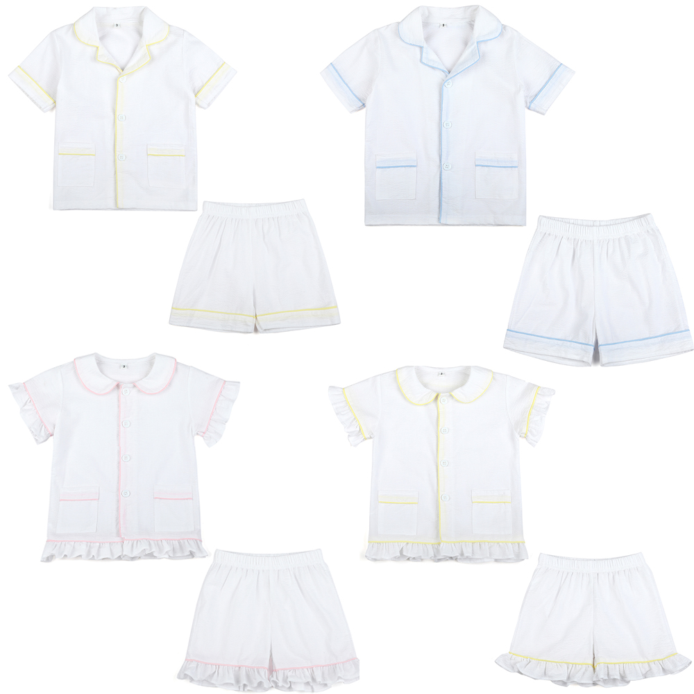 도매 1-12 세 어린이 잠옷 100% 면 격자 무늬  - Summer Clothing For Baby Boy 리뷰 및 가격