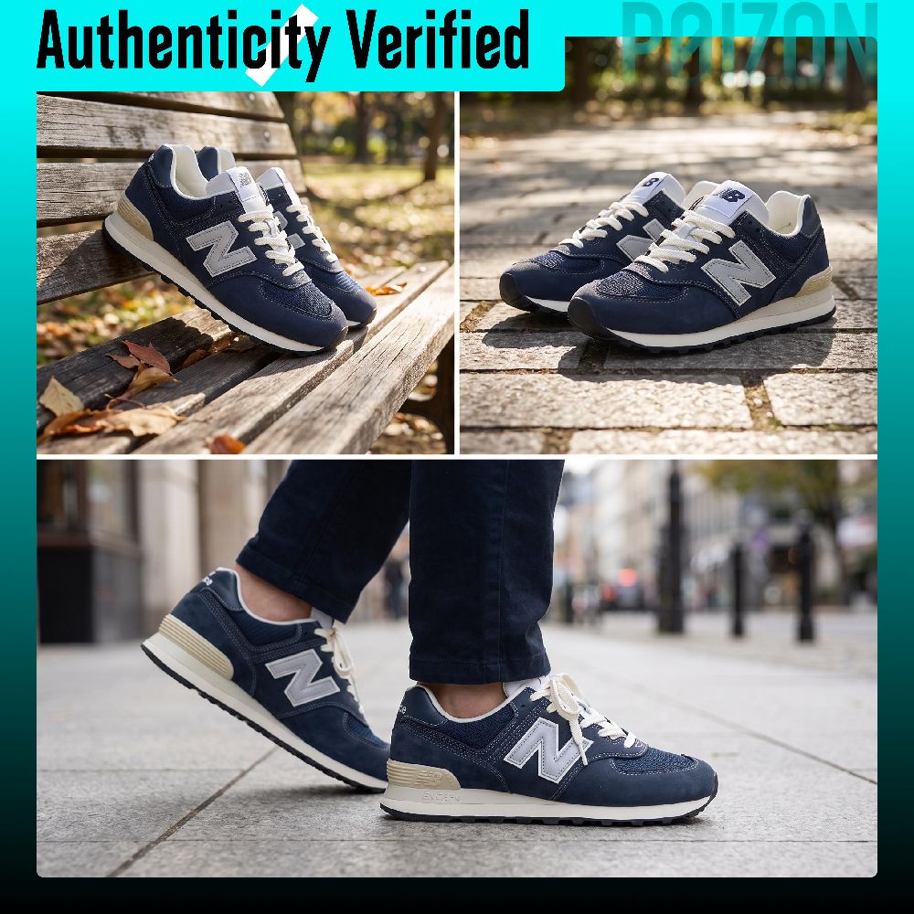 뉴발란스 x POTTERY NB 574 빈티지 통기성  - New Balance Shoes 574 리뷰 및 가격