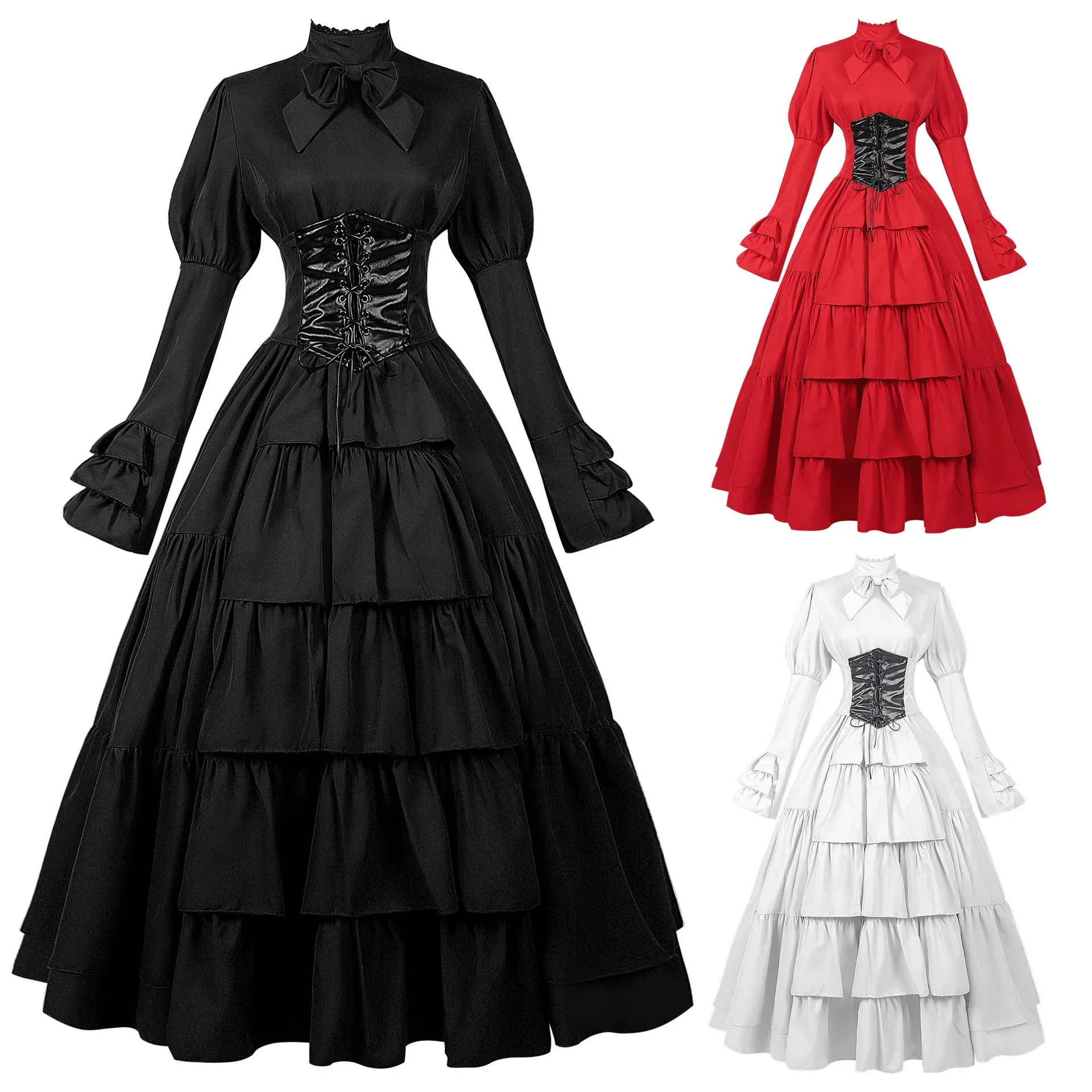 여성 할로윈 코스프레 의상 공연 의상 빅토리아 시대 궁 - Summer Victorian Clothing 리뷰 및 가격