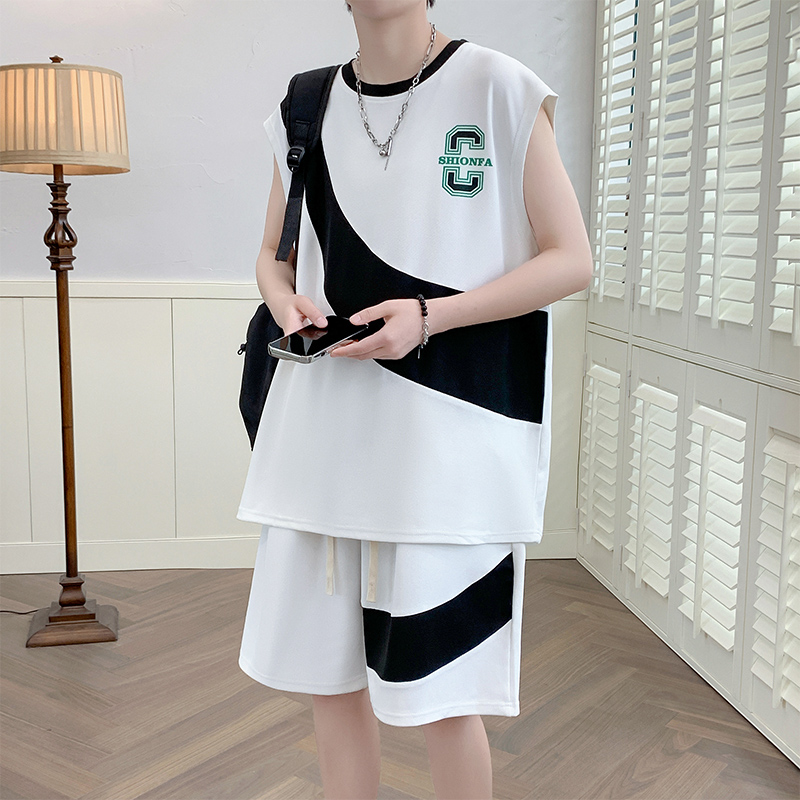 남성 캐주얼 2피스 스포츠웨어 세트 스트리트웨어 패션  - Summer Clothing Pieces 리뷰 및 가격