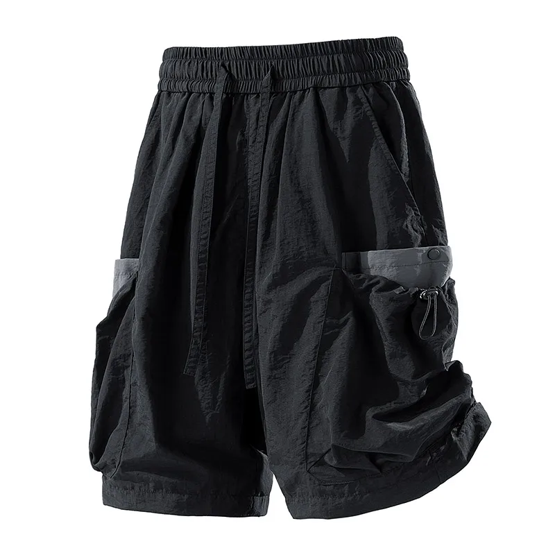 남성용 반바지 루즈핏 큰 사이즈 멀티 포켓 오버올 신축 - Summer Clothing Styles Men 리뷰 및 가격
