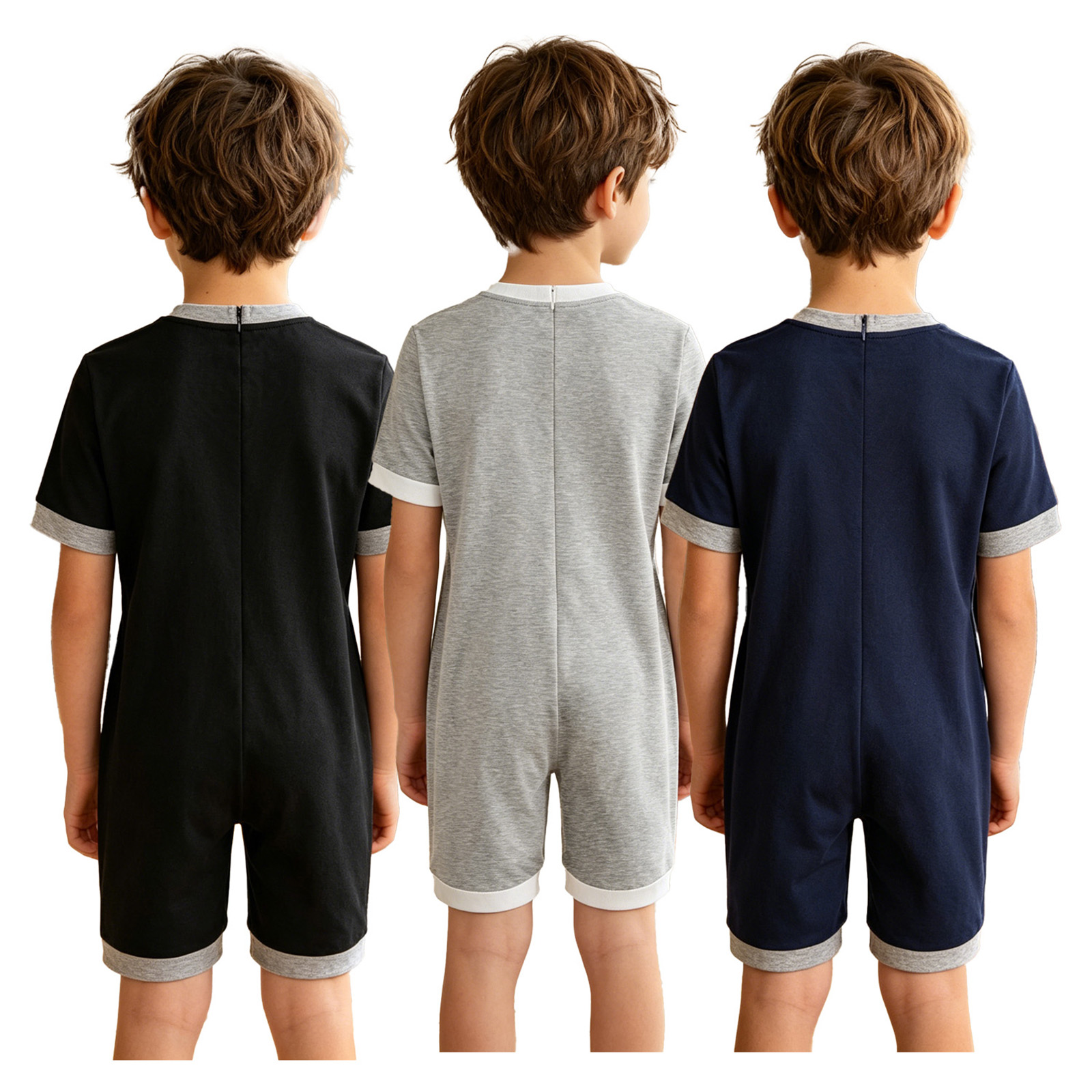 아동용 자폐증 특수아동용 적응형 의류 안전 지퍼형 반팔 - Summer Clothing Needs 리뷰 및 가격
