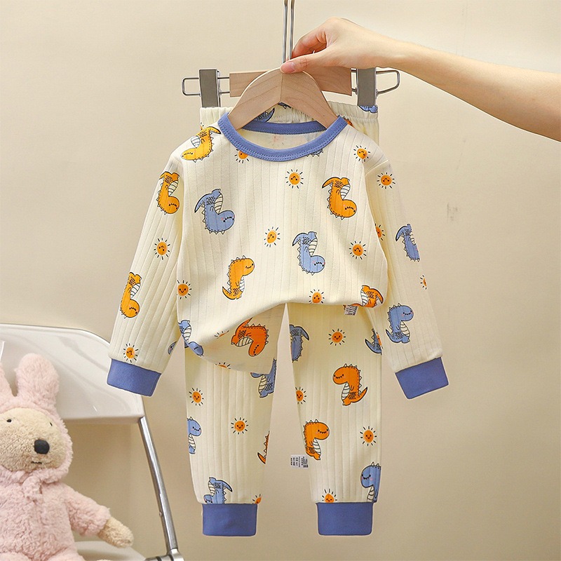 새로운 아동용 가을 속옷 세트 남아 여아 아동 가을 상 - Summer Clothing For Baby Boy 리뷰 및 가격
