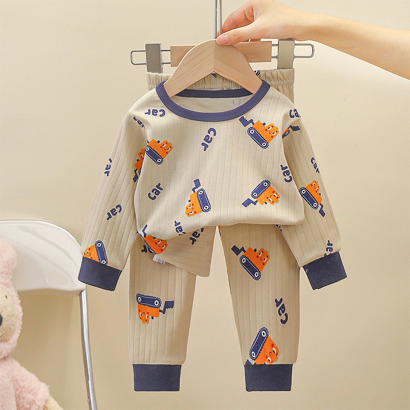 새로운 아동용 가을 속옷 세트 남아 여아 아동 가을 상 - Summer Clothing For Baby Boy 리뷰 및 가격