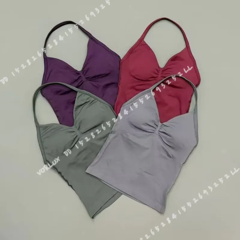 여성용 짐 워크아웃 탱크탑, 홀터넥, 내장형 쉴드 브라 - Halter Neck Top 리뷰 및 가격