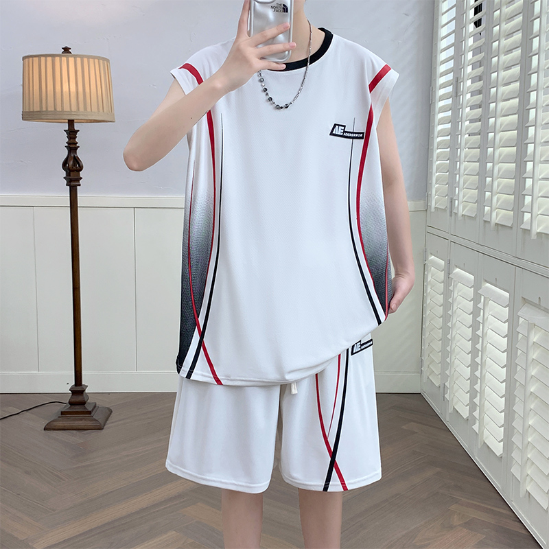 남성 캐주얼 2피스 스포츠웨어 세트 스트리트웨어 패션  - Summer Clothing Pieces 리뷰 및 가격